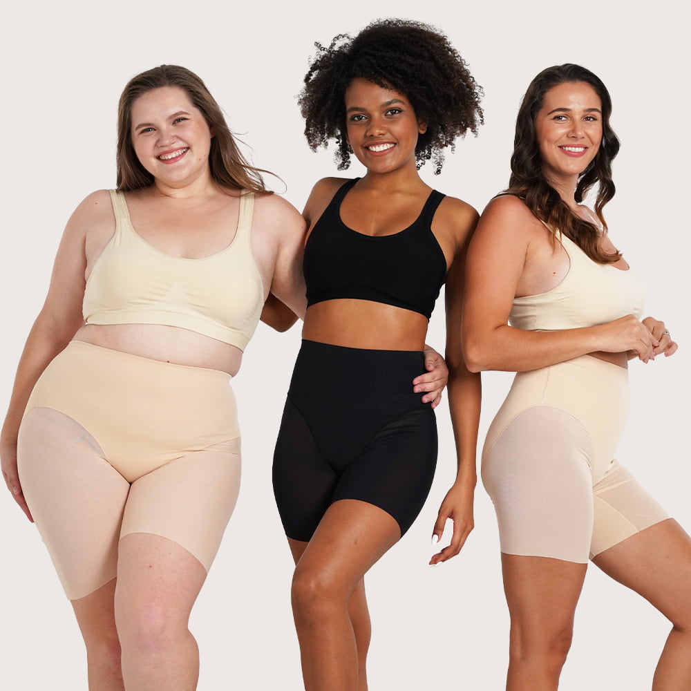 High Waist Tummy Tucker Shorts for Women