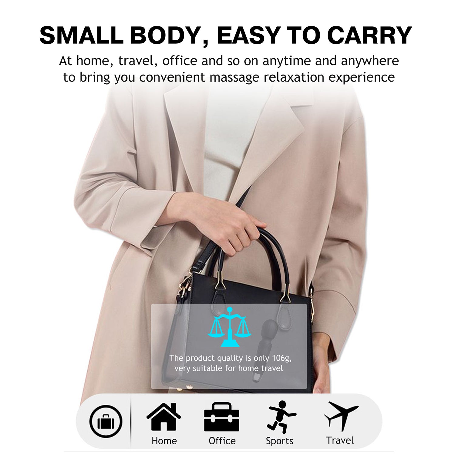 NightWave – Soft Silicone Wand with 20 Modes & 9 Speeds