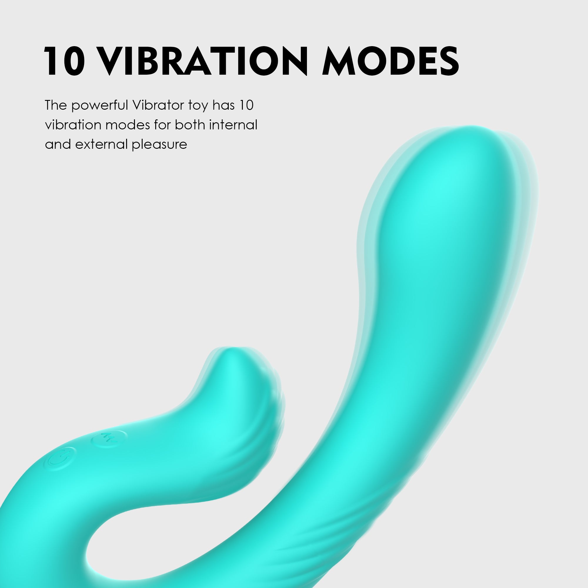 DuoWave – Double-Head 10-Mode Dual Vibration Massager