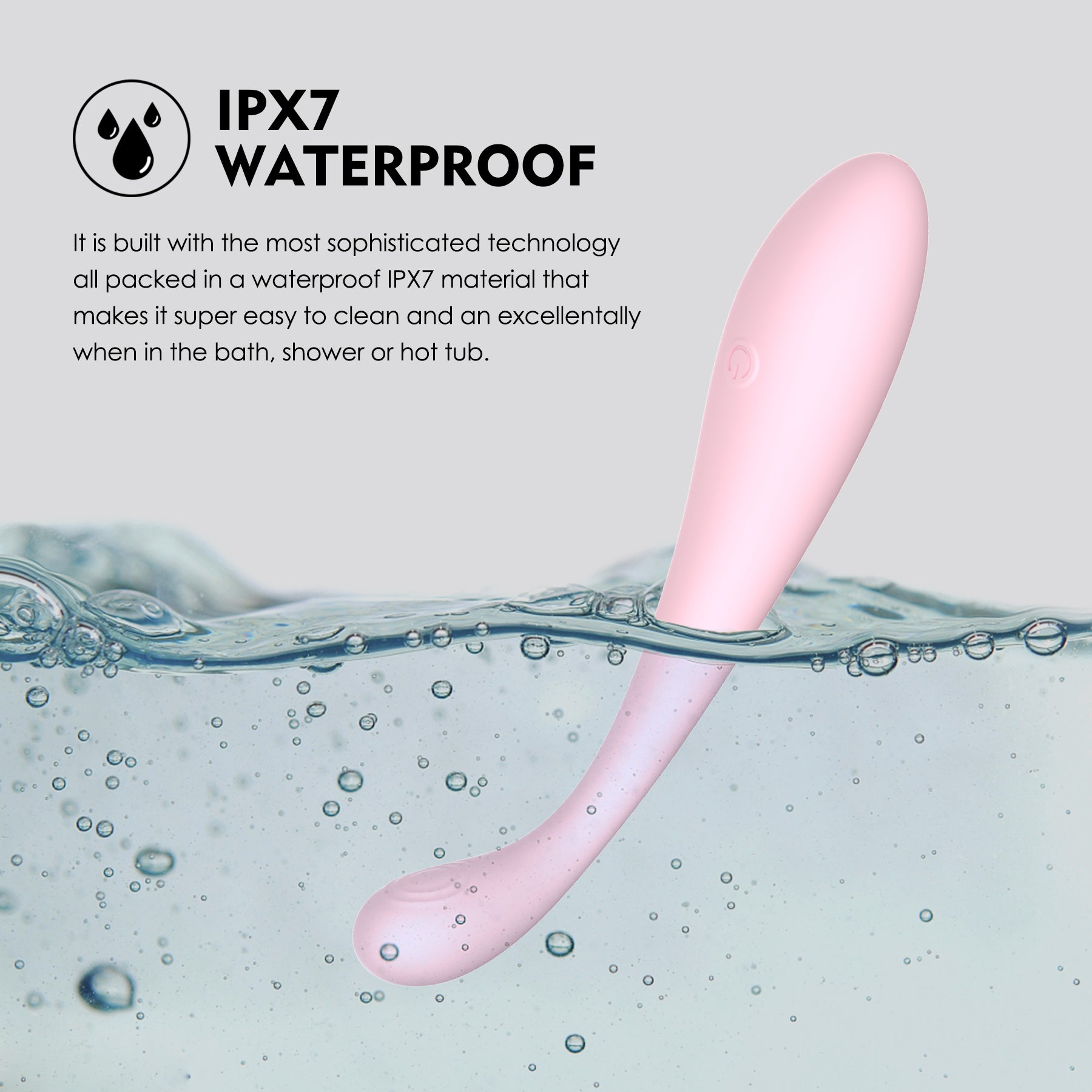 BlushWave – 10-Mode Liquid Silicone G-Spot Massager